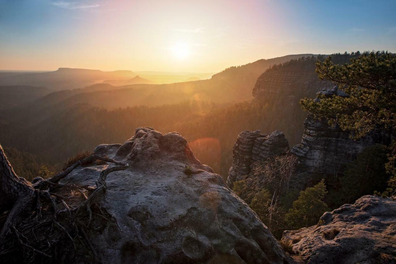 Chalupa Luzicke Hory Dolni Svetla Exterior foto