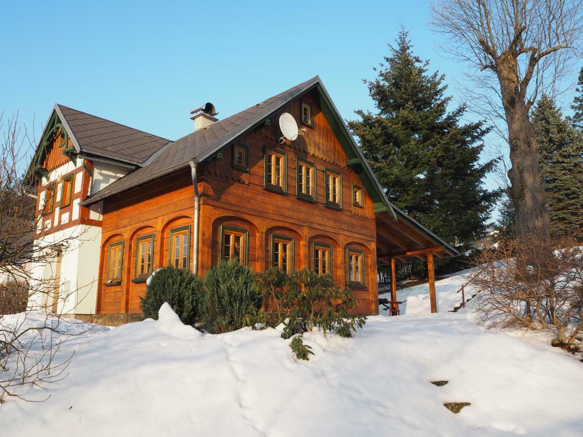 Chalupa Luzicke Hory Dolni Svetla Exterior foto