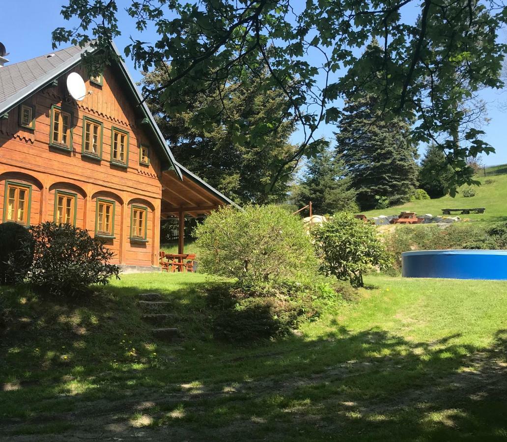 Chalupa Luzicke Hory Dolni Svetla Exterior foto