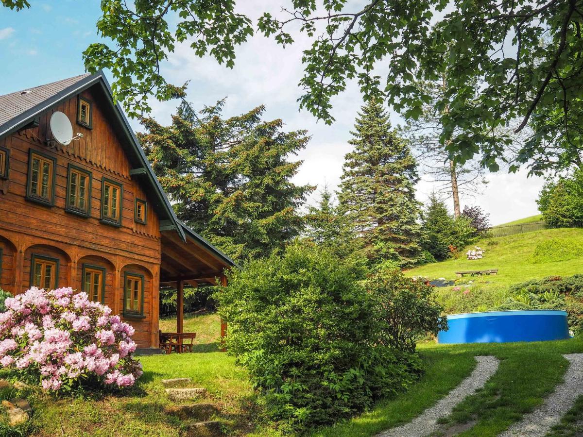 Chalupa Luzicke Hory Dolni Svetla Exterior foto